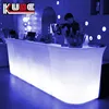 Fashion illuminated led portable bar furniture / mobile led lighted bar counter in wholesale