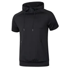 latest design high quality gym wear sports hoodies men slim fit