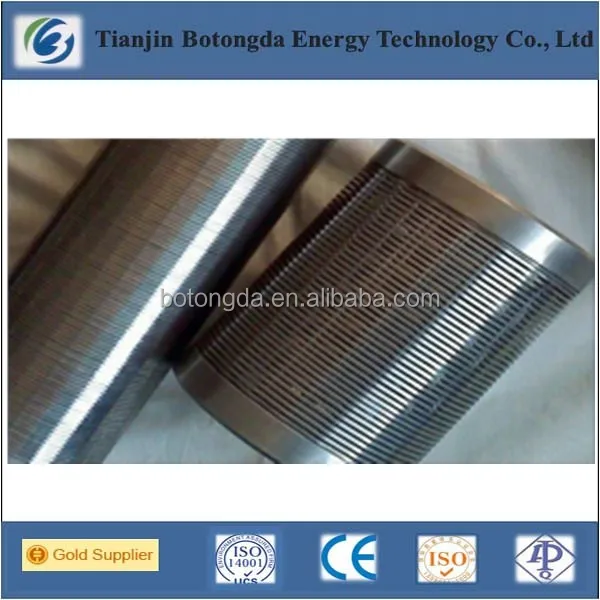 flat industrial welded wedge wire steel