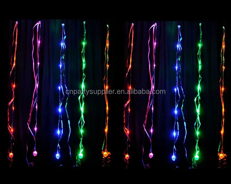 sparkle ribbon assorted colour with led lights buy led sparkle ribbon assorted colour with led lights buy led