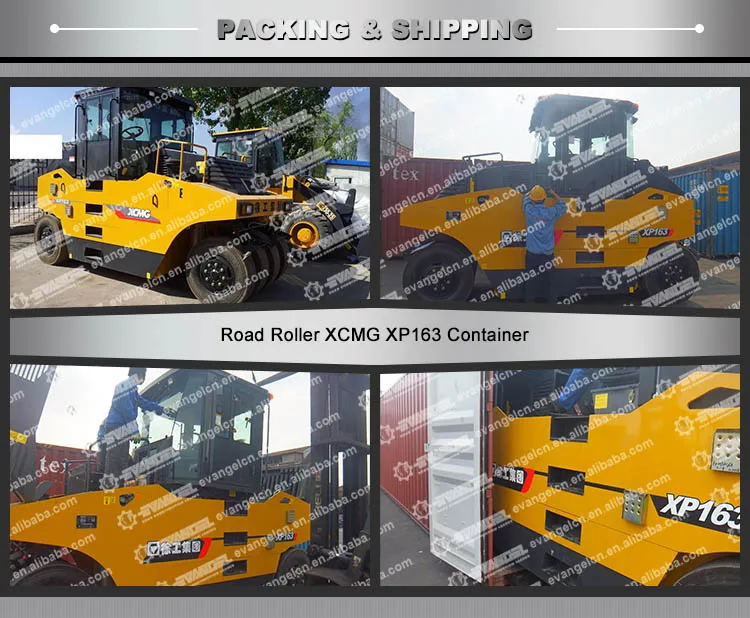 brand new 16 ton xp163 road roller