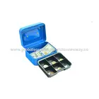 New design steel portable cash box with combination lock