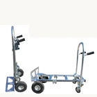 China factory foldable new 2-in-1 push hand trolley/hand truck