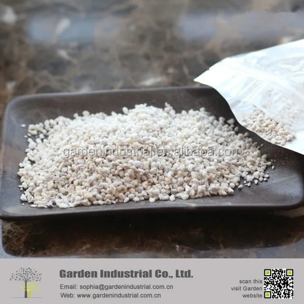 Light Weight Decorative Plants Expanded Perlite Growing Medium
