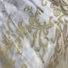 custom metallic silk fabric for clothes decoration