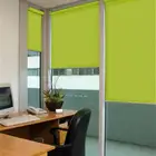 Thermal Insulated 100% Blackout block UV Ray Waterproof Fabric Custom Window Green Roller Shades