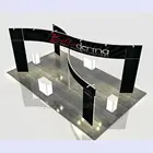 Tian Yu offer Display fashion Professional Exceptional Quality Custom Printing 3X6 reusable exhibition booth stand