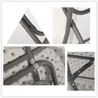 80cm Round Outdoor HDPE Plastic High Top Bar Tables High Top Cocktail Tables