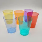 Clear Plastic Drinking Tumblers Party Cups