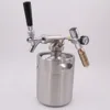 strong and durable stainless steel Draft beer dispenser keg with faucet
