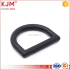 Luggage bags accessories SGS plastic D-RING 1/2" 5/8" BLACK 50 PCS