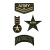 china direct factory custom military army embroidery patches
