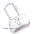 promotional customized metal shape bag keychain (BK10648)