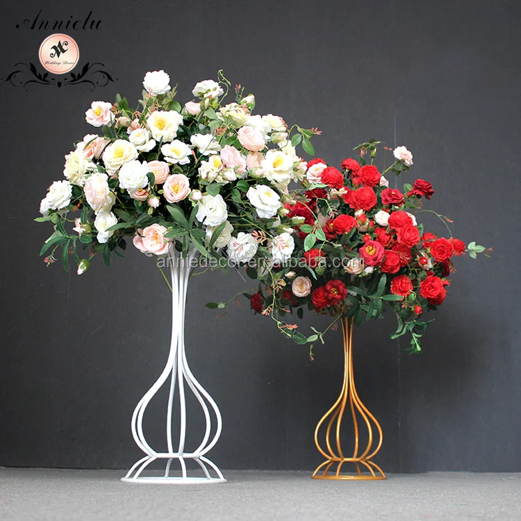 ANNIELU High Quality Cheap Wedding Table Centerpiece Wedding Party Event Decoration Flower Stand