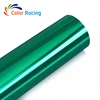 Light glossy PVC adhesive sheets Metallic pearl buds green car vinyl wrap green with air free