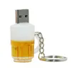 Usb Flash Drive Real Capacity High Speed Beer Bottle 8GB 16GB 32GB Memory Usb Stick 2.0 Pen Drive Pendrive For PC