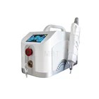 Portable yag laser tattoo removal machine with 3 tips for different colors