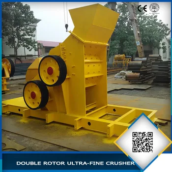 concrete crusher price double rotor ultra-fine crusher for calcite
