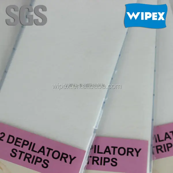 beauty agencies use wholesale nonwoven wax strips for hair removeal