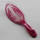 Rubber Air Cushion Material Curved Vent Hair Brush Vented