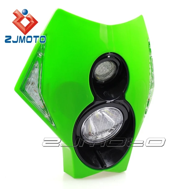 Universal Vision Halogen Led Trail Tech X2 Dual Sport Motorcycle