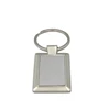 Factory direct price quick release OEM silver plating small photo frame blank keychain in sale