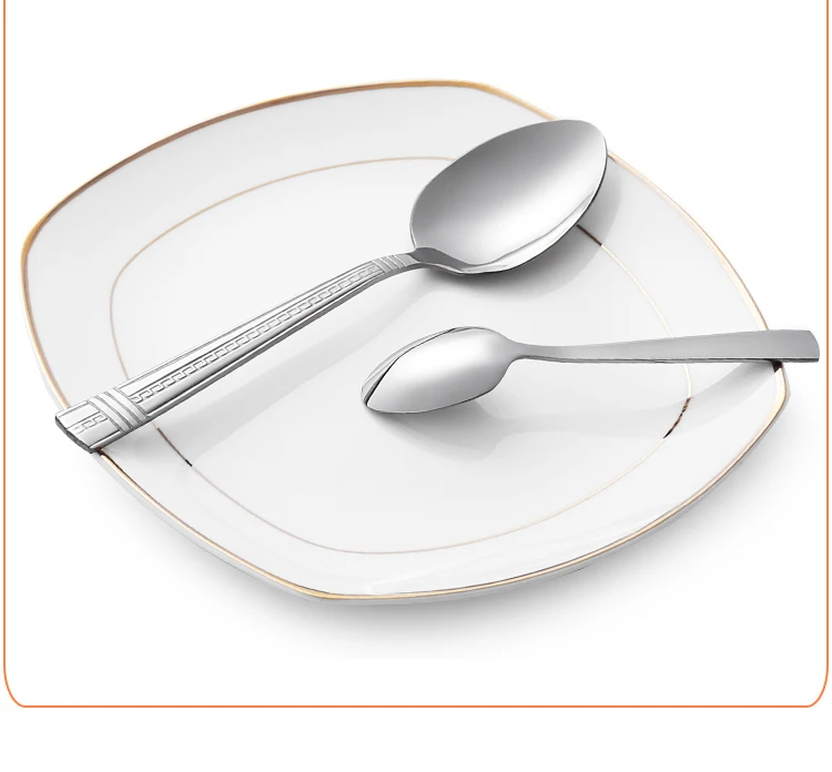 Portable Travel Set Outdoor Spoon Stainless Steel Restaurant Cutlery