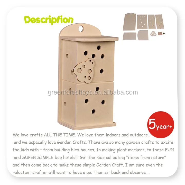 wooden diy gifts, wooden diy crafts, wooden diy decor, wooden bug houses