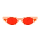 A0315 Superhot Eyewear Retro Vintage Women Sun glasses Metal Hinges 2019 Cute Small Love Heart Ladies Sunglasses