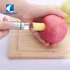 Stainless Steel Apple Pear Peach Jujube Fruit Seed Core Separator Coring Device Digging Tool