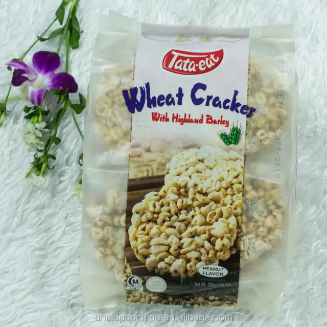 200g (peanut flavor) highland barley rice cakes