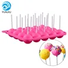 Food Grade 20 Cavities Candy Silicone Lollipop Molds with best price