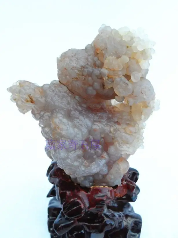 Alxa Kistler natural quality grapes Gobi stone agate stone ornaments modeling Zodiac Monkey