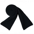 China factory custom wool scarf winter knitted embroider scarf
