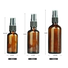 IN STOCK! 30 50ml essential oil bottle cosmetic bottle glass essence lotion dropper RTS ready to ship