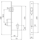 Door Lock Door Lock High Power Bluetooth Door Lock