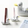 New Design Factory Price Lovely Novelty Ceramic Duck Chopstick Rest