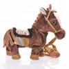 Electric moving animated horse with sound leash remote controlled plush toys