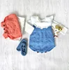 Free shipping autumn new items of goods in 2017 baby knit romper