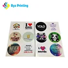 Fancy apple logo sticker batman sticker,big bike stickers