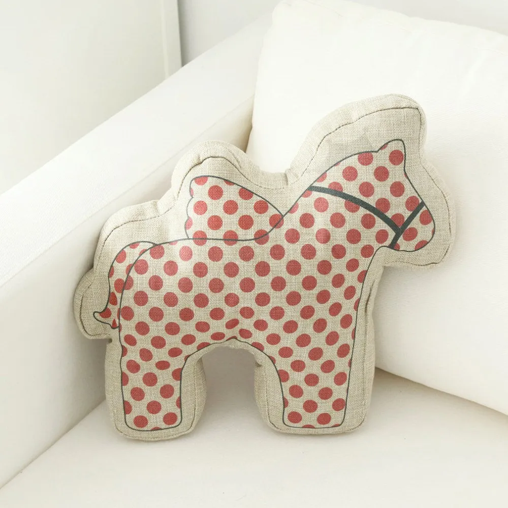 4 Types Funny Fashionable Children Home Decorative Pillow Creative PP Cotton Home Office Chair Back Cushion Sofa Pillow