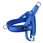 Premium custom navy easy walk mesh dog safety harness