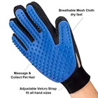 Factory Pet wholesale high quality pet baths gloves or brush best pet grooming glove