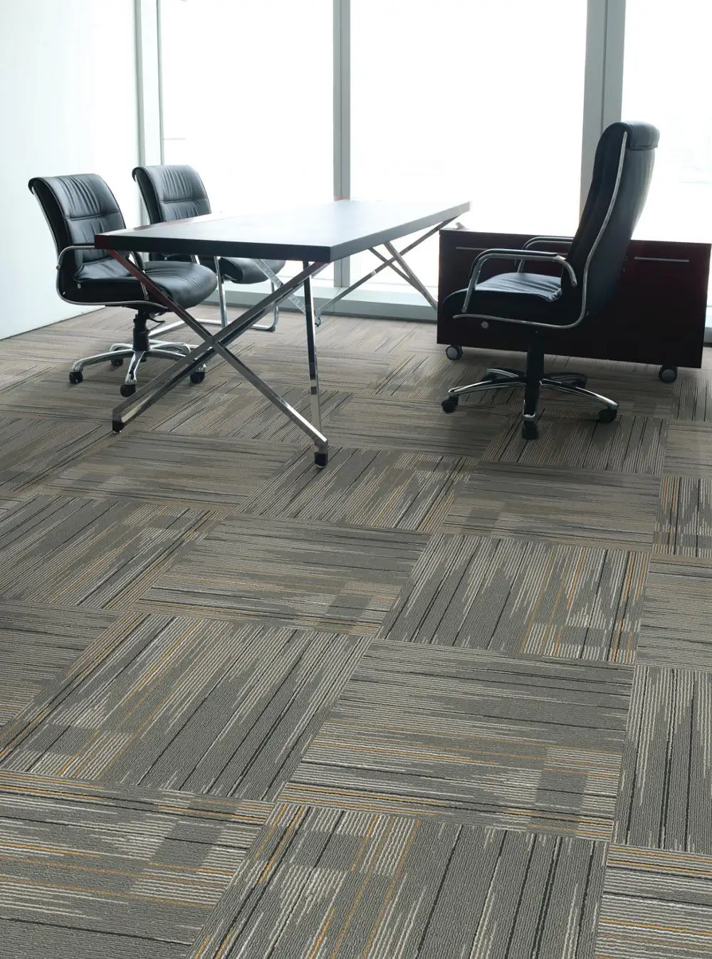 PVC Backing office user Square Carpet Tiles