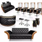 Classic Black&Gold Royal Salon Sets Styling Chair Used Hair BackWash Chair Shampoo Chair(A14)