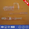 Clear plastic pipe brackets in good quality