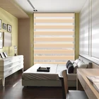 nice design blackout home decor jacquard zebra blinds/window shades
