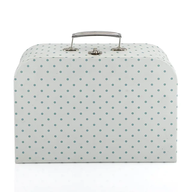 mini cardboard suitcase gift box