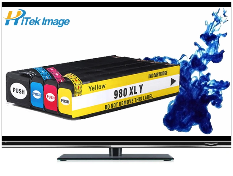 Compatible HP 980X printer refill ink cartridge 980 For Color X555dn X555xh X585dn MFPX585f MFPX585z X585Z Printer pigment ink