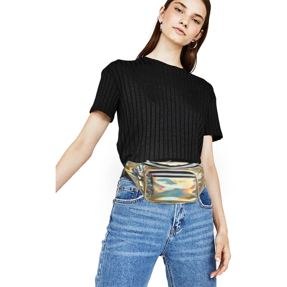 hologram fanny pack